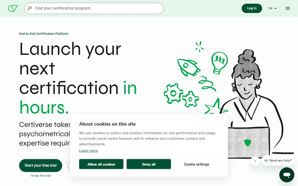 Captura de Certiverse