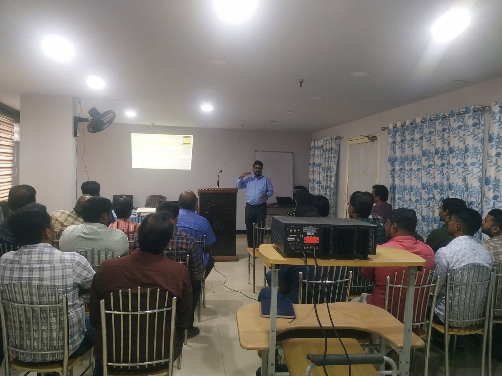 Electrical Safety Class for Kottayam Region Asianet Staff