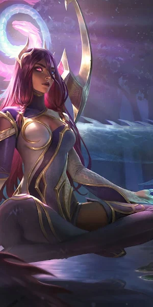 Karma, Karma (League Of Legends), Dragon, League Of Legends, Riot Games 8K Wallpaper Background