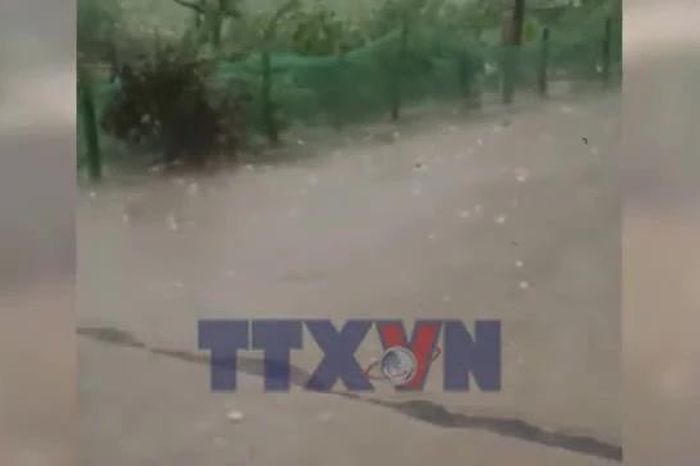 Dông lốc, mưa đá gây thiệt hại cho vùng núi Nghệ An - Báo VietnamPlus