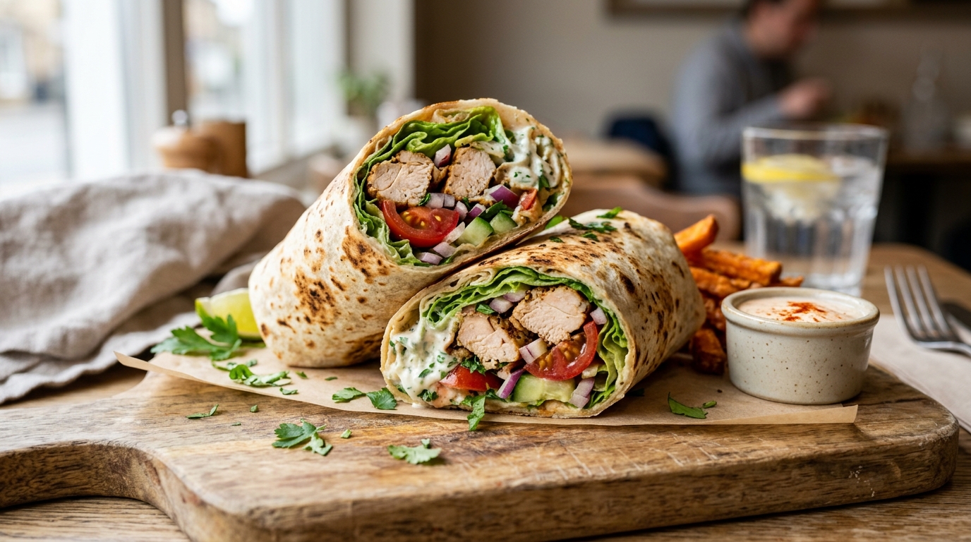 Chicken Wrap – Easy, Juicy & Flavor-Packed Chicken Wrap Recipe