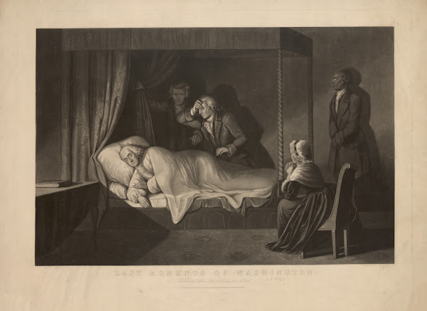 Last moments of Washington 1864