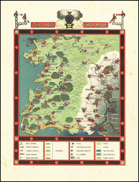 The Rail Way Map 1924