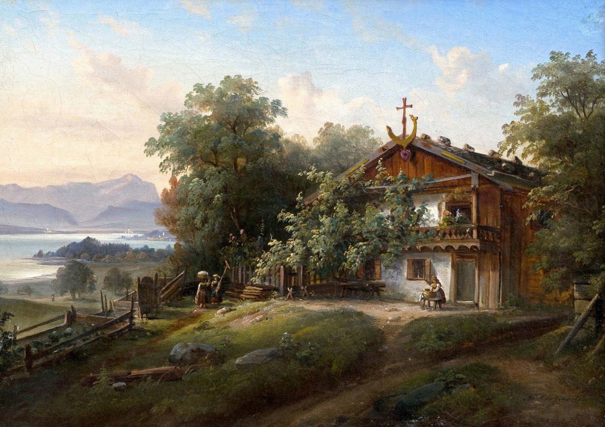 Bauernhof Am Starnberger See 19th Century