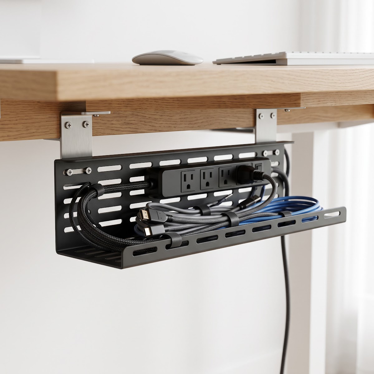 Best Under Desk Cable Trays for Home Offices (2026) - BEST PREMIUM — PRODUCT SHOT