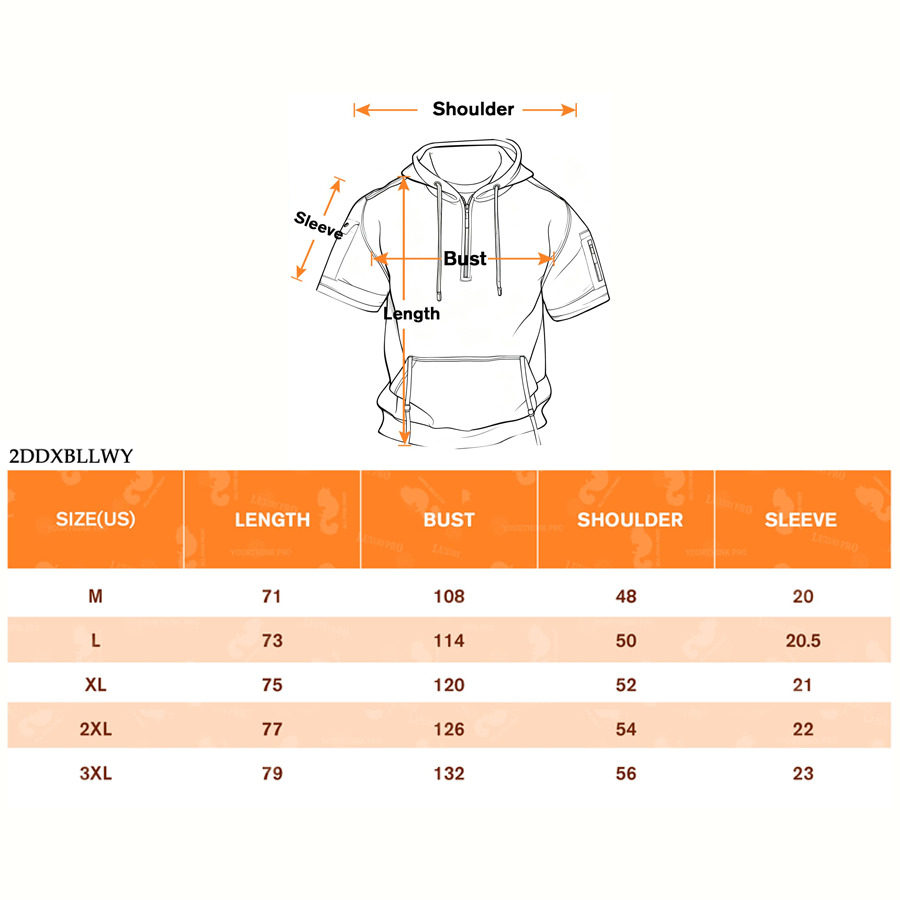 2D Short Sleeve Half-Zip Sweatshirt