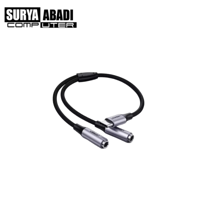 KABEL UGREEN AUDIO C TO JACK 3,5MM 25CM