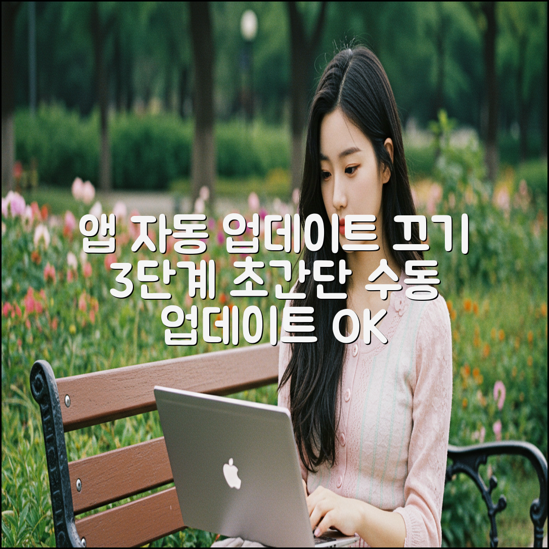 아이폰 앱 자동 업데이트 끄는 3단계: 수동 업데이트 활용