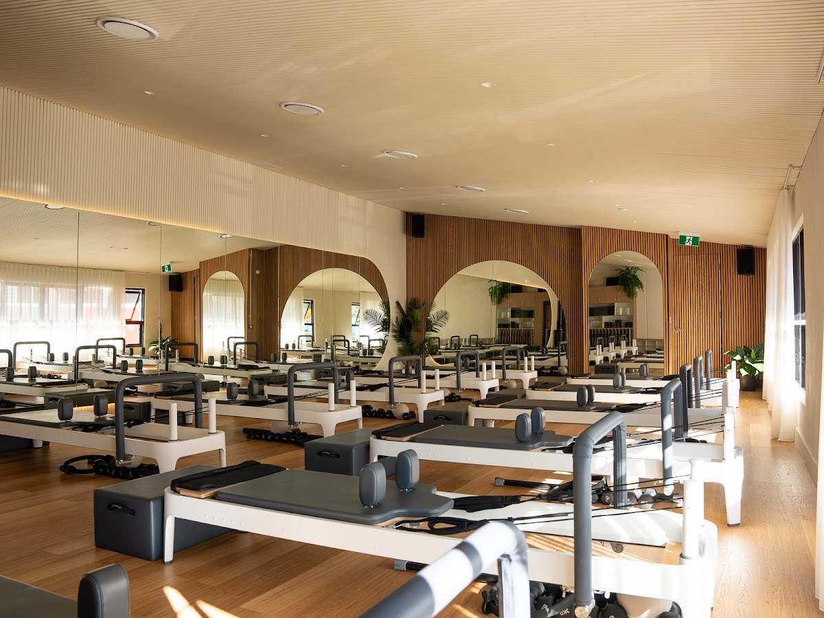 Reformer Pilates class space Burleigh Heads