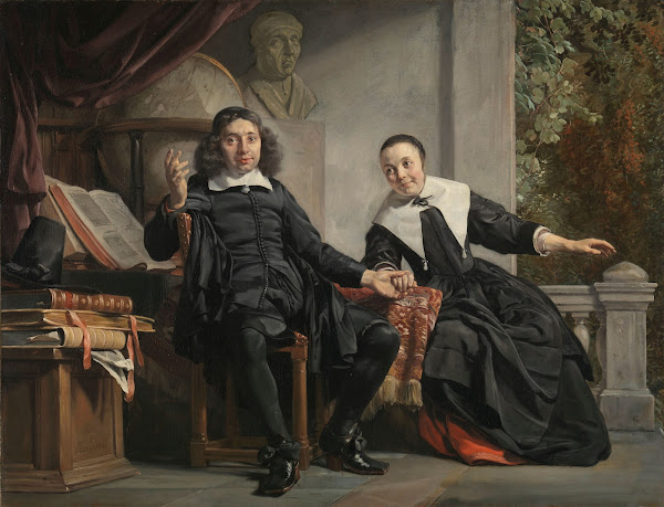 Abraham Casteleyn and his Wife Margarieta van Bancken 1663