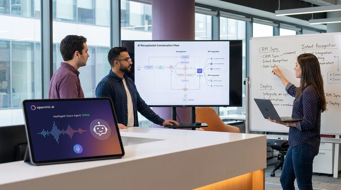 How To Build An AI Receptionist: A Complete Step-By-Step Guide For 2026