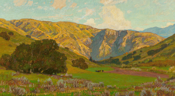 Meadow with Distant Hills 1907