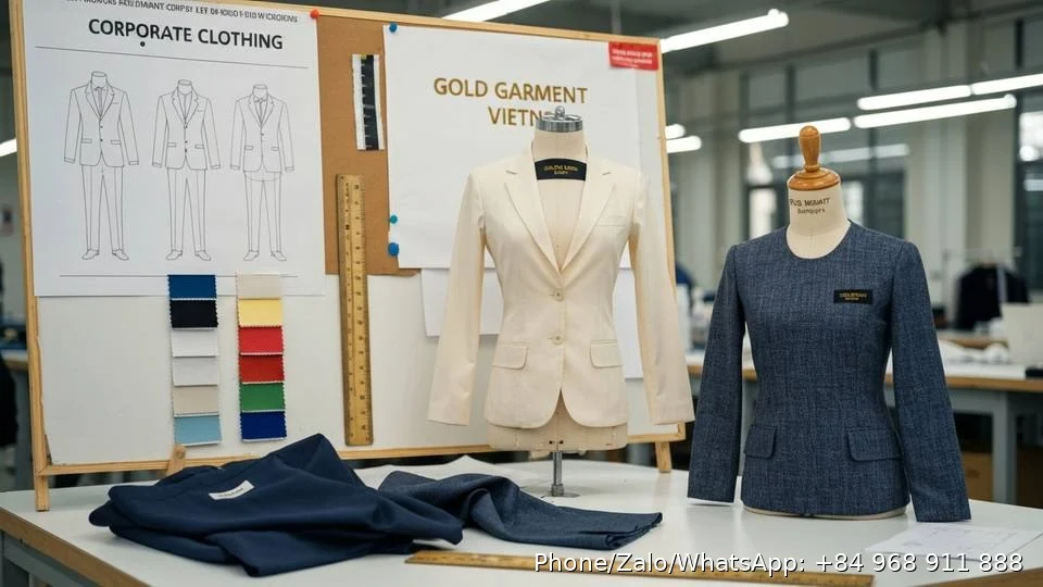 Corporate Clothing - Gold Garment Vietnam