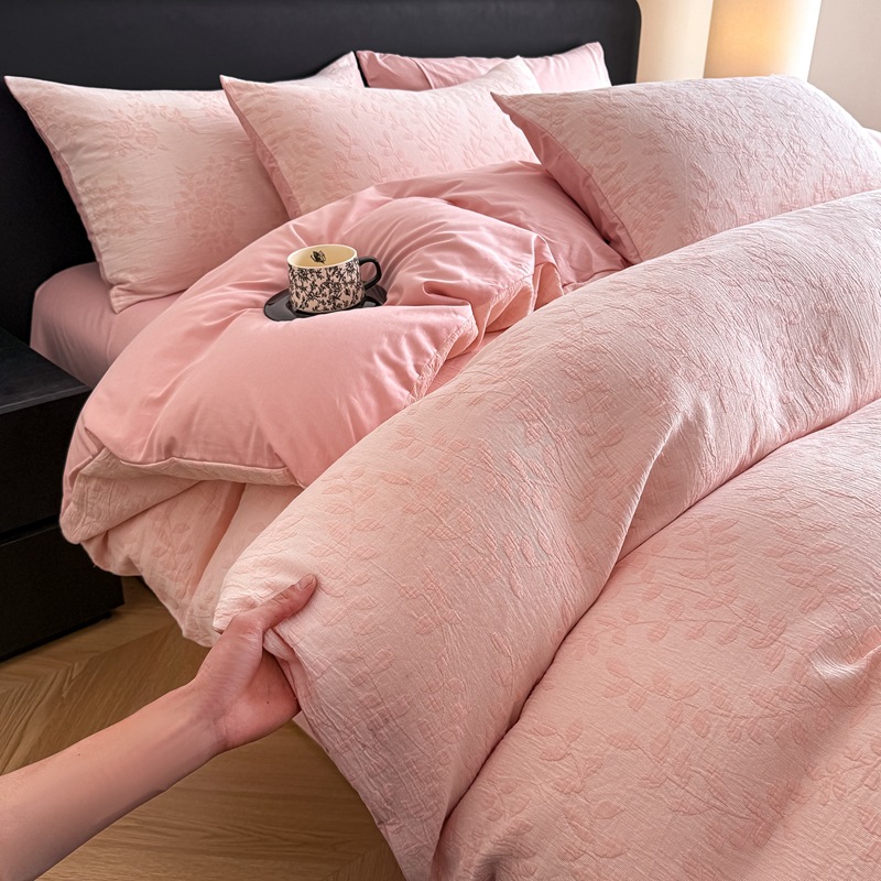 Three-layer cotton muslin bed linen set