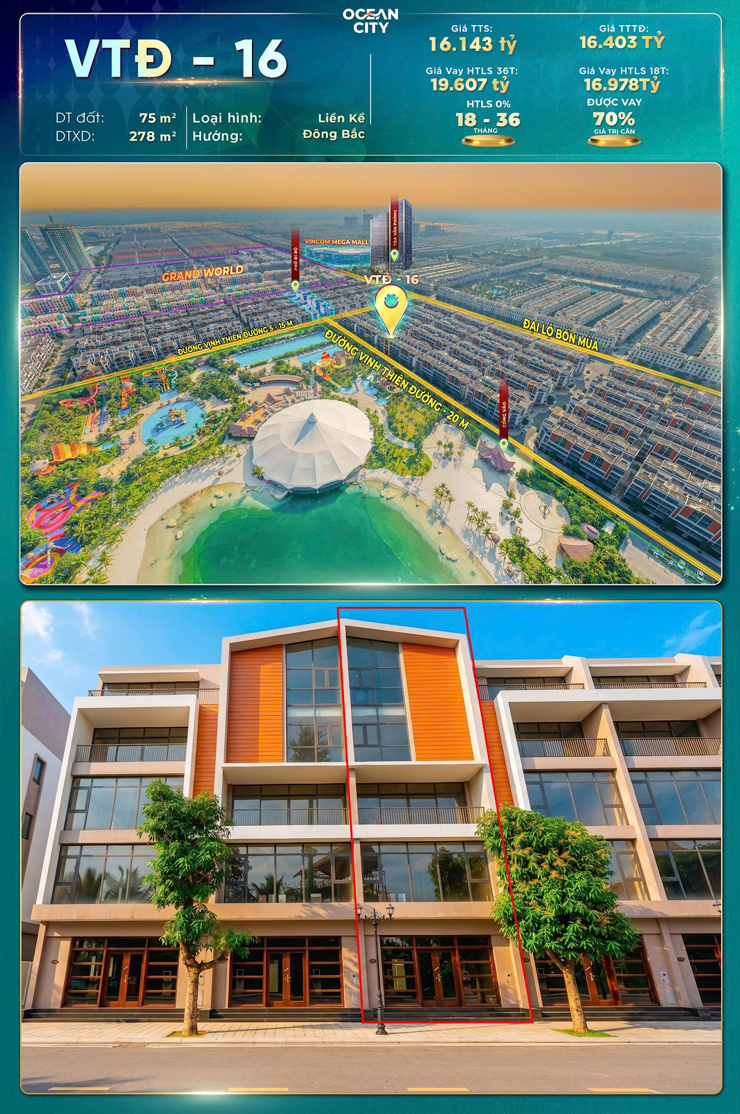 VTĐ-16 VINHOMES OCEAN PARK 2-3