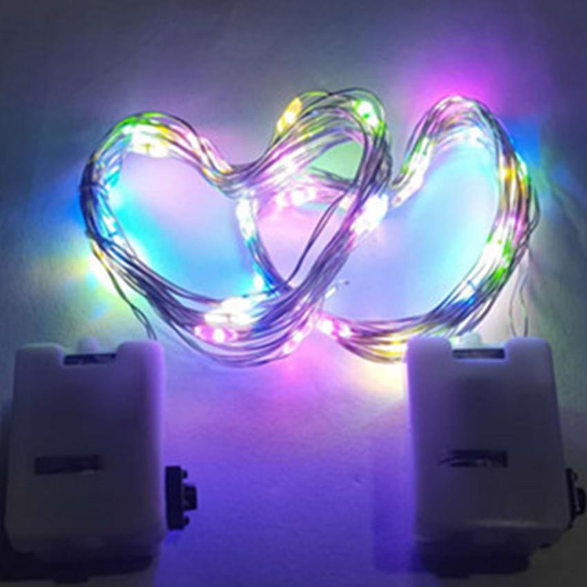 LED-Kupferdraht-Lichterkette, batteriebetrieben