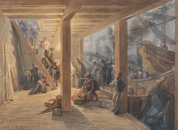 Swan Stairs London Bridge 1841