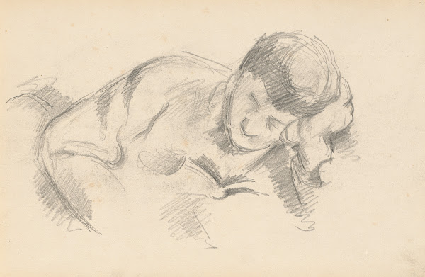 The Artists Son Leaning on his Elbow c 1887