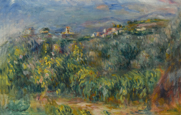 Paysages de Provence Cagnes circa1910
