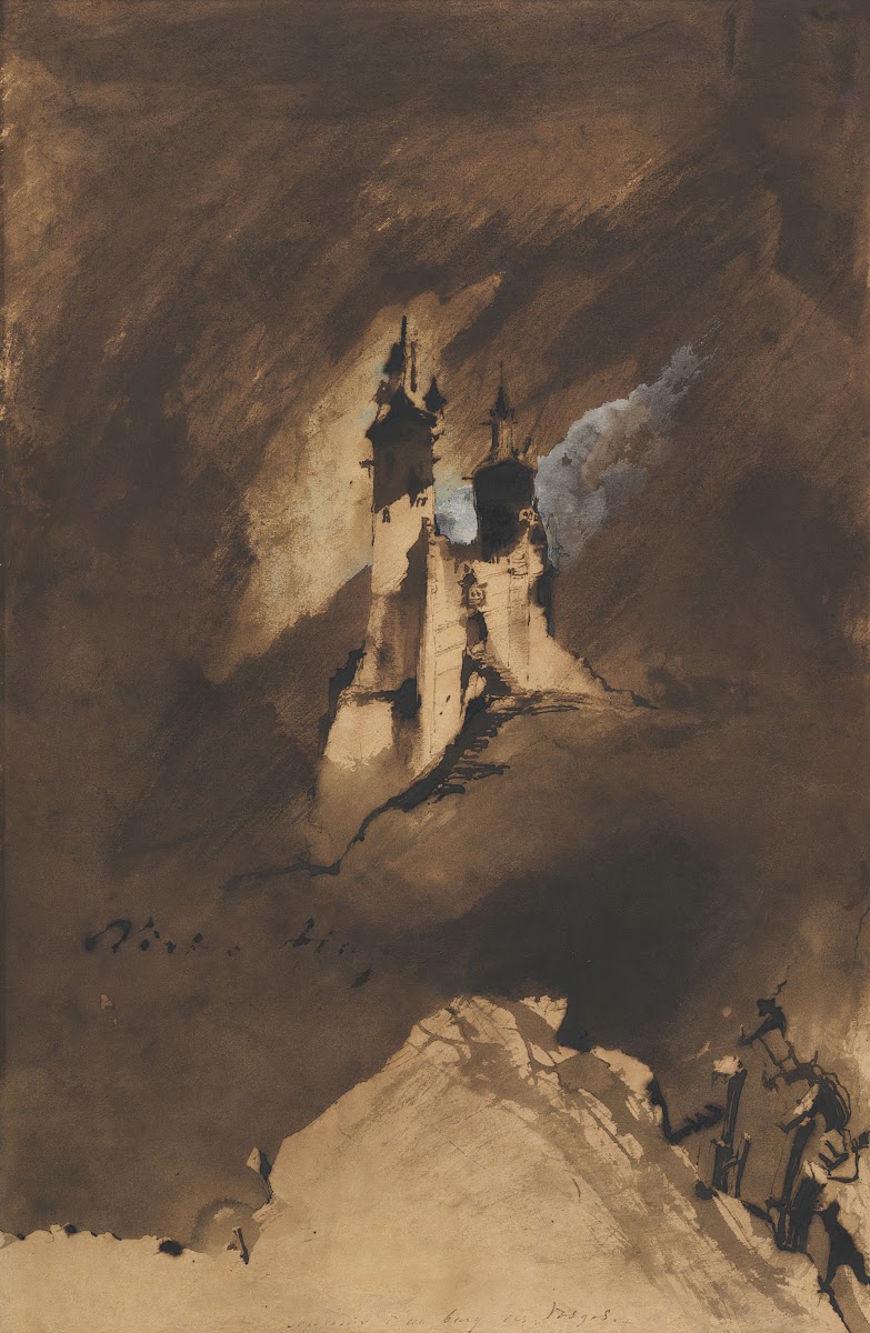 Souvenir of a Castle in Vosges 1857