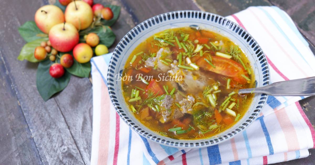 Canh Riêu Cua Đồng Nấu Sấu