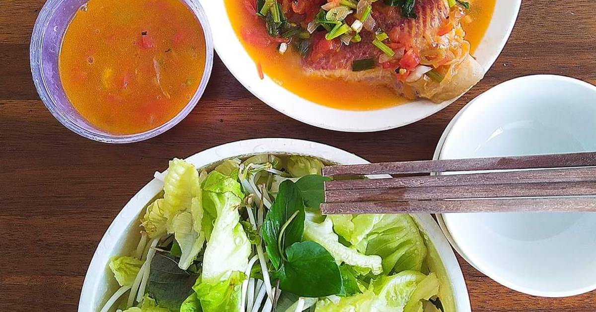 Cá diêu hồng sốt cà chua