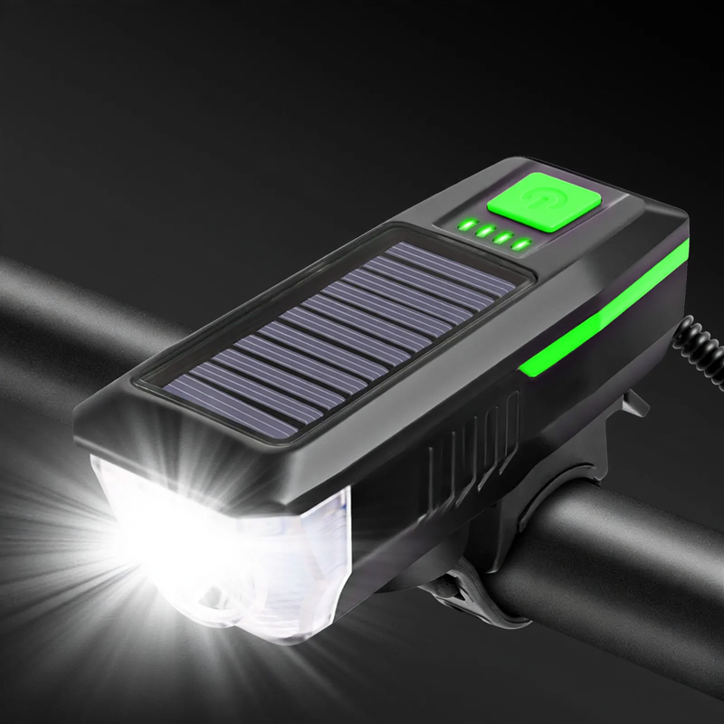 Bike light, rechargeable, waterproof