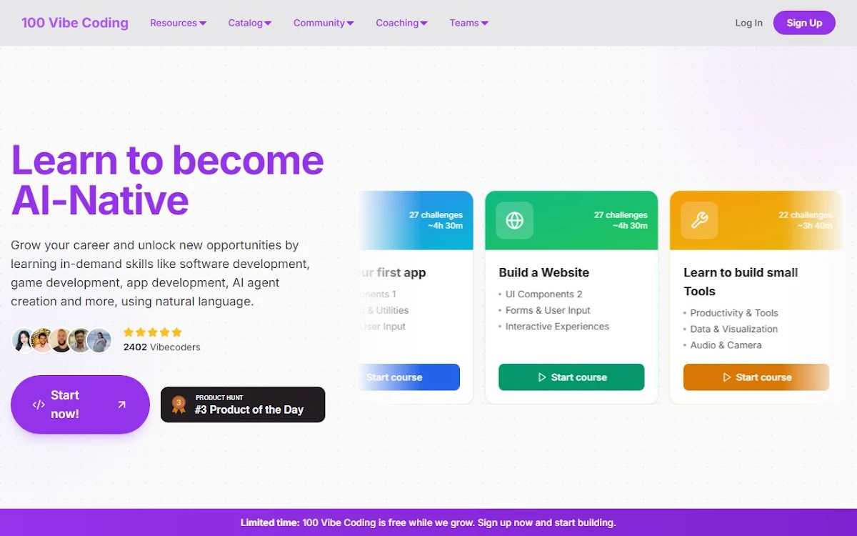 Captura de 100 Vibe Coding