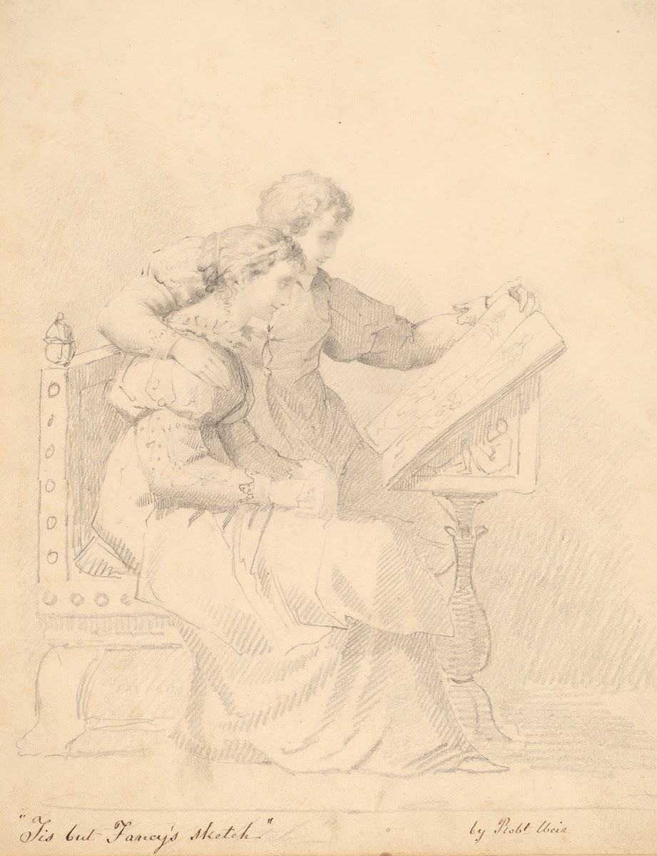 Tis but Fancys Sketch 1850s