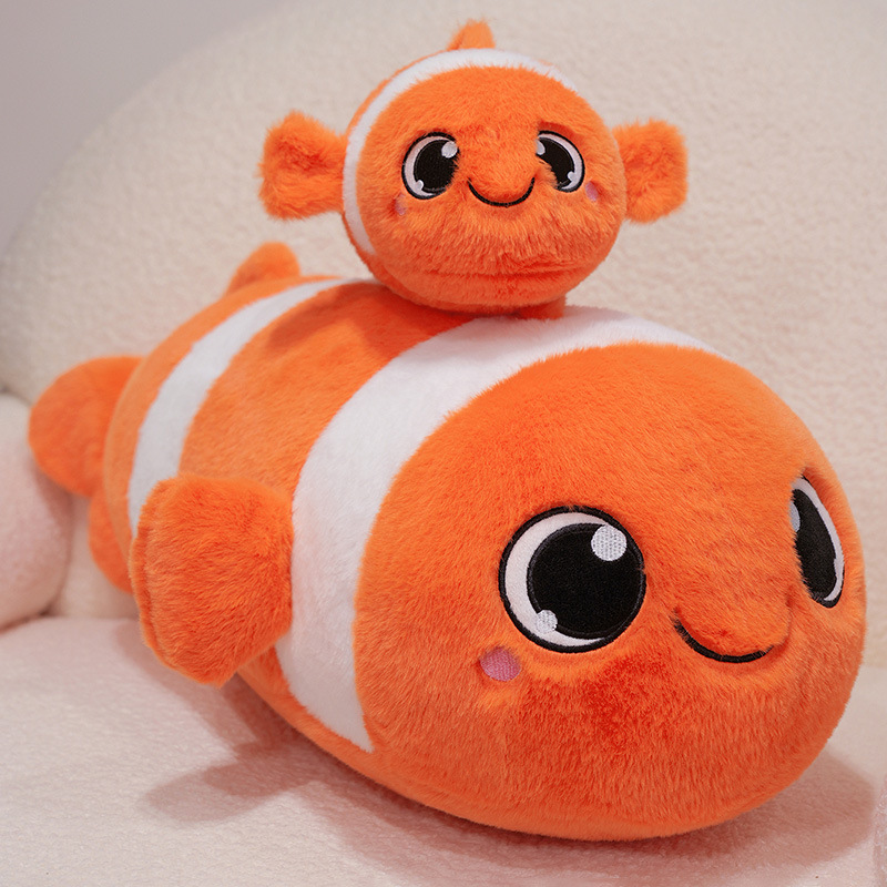 Clownfish Cuddle Pillow, 40–100 cm