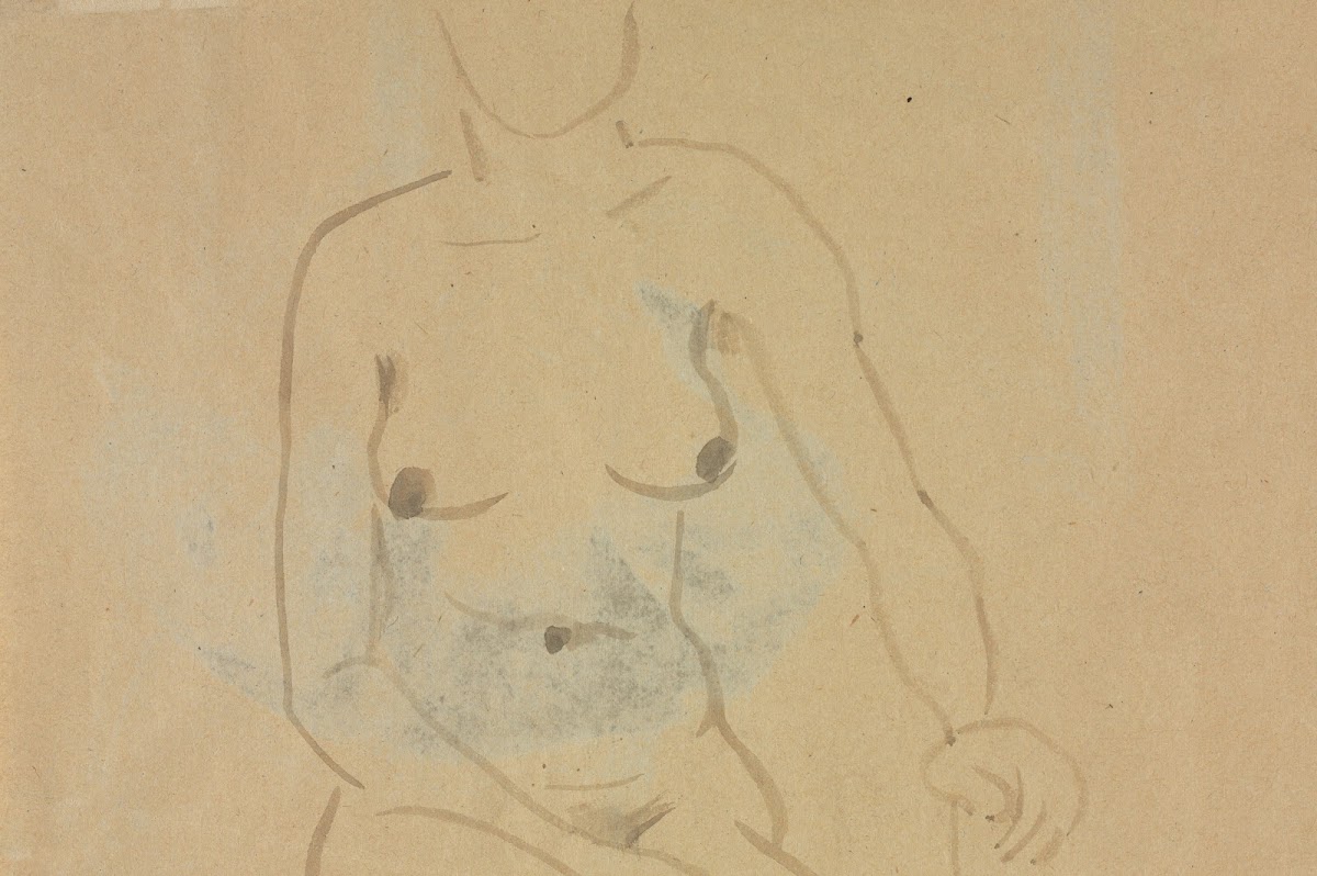 Torso of a Nude Woman first third 1900s