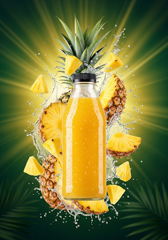 Pineapple Juice: A Tropical Burst