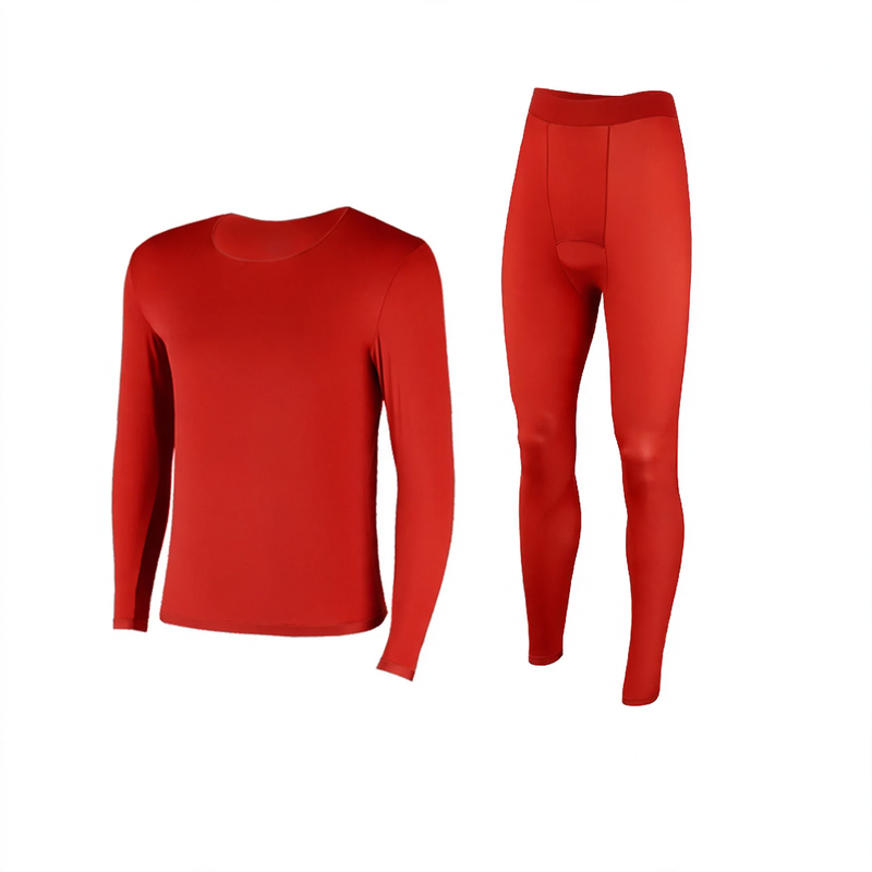 Men's Thermal Set, Ultra-thin, Crew Neck