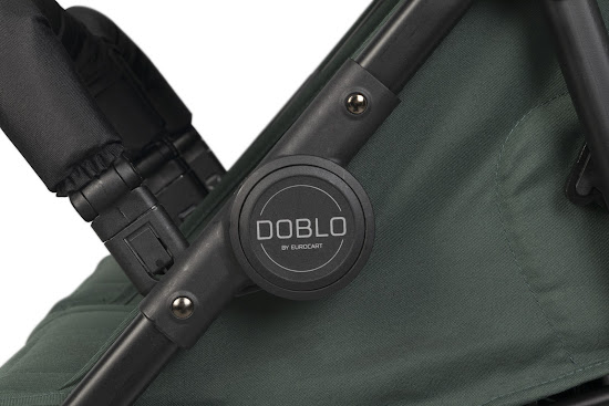 Stroller for twins Euro-Cart Doblo 2024 Jungle