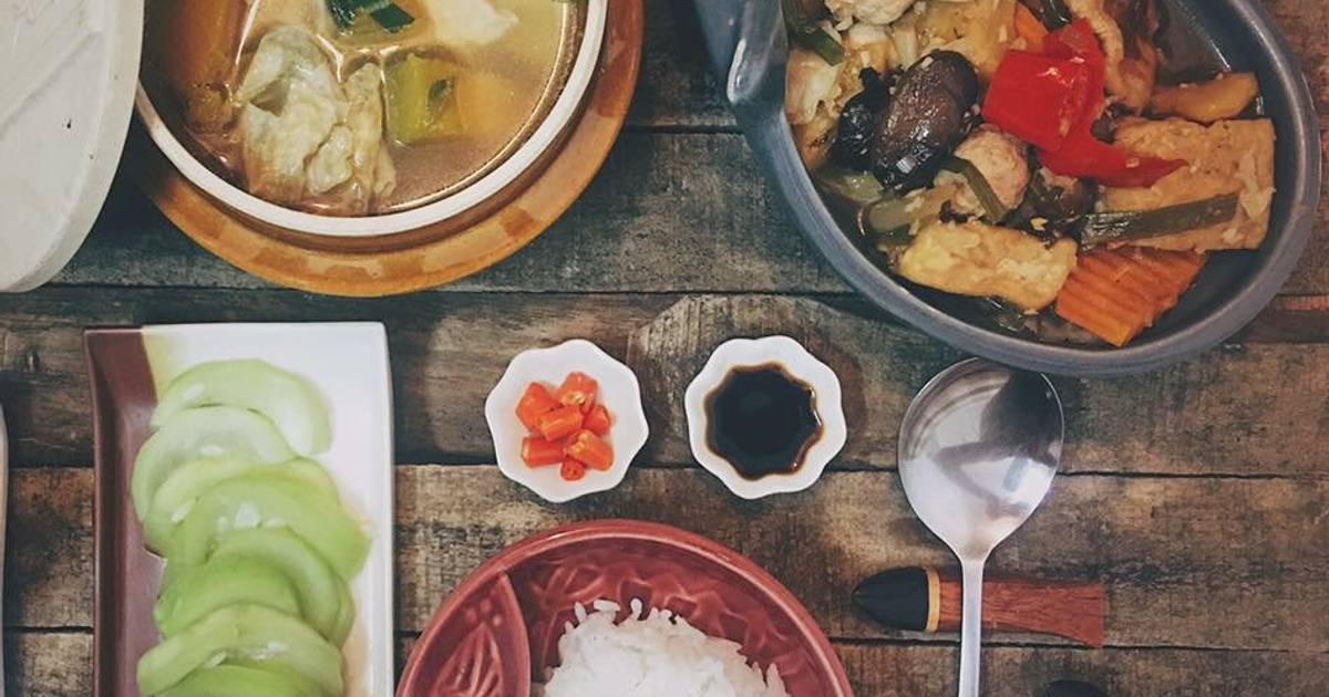 Một bữa chay bình thường