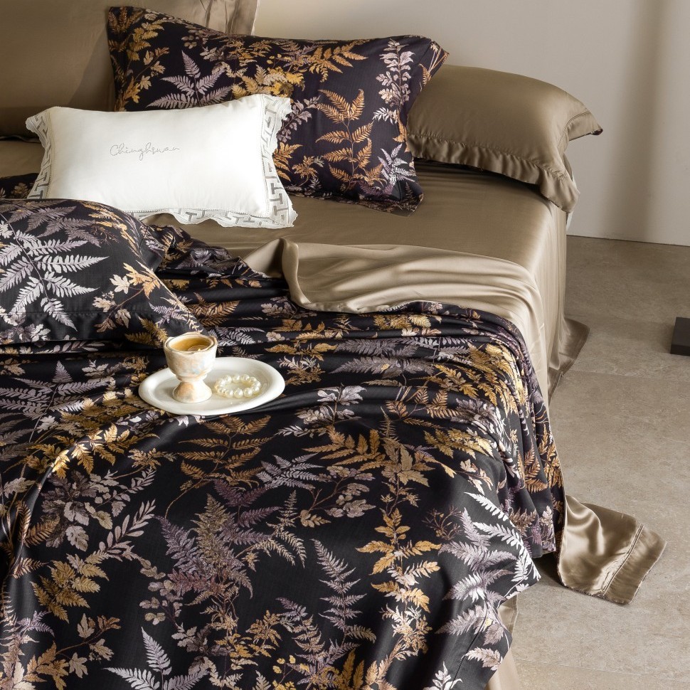 Lyocell Bedding Set, Cooling Effect, 4-Piece