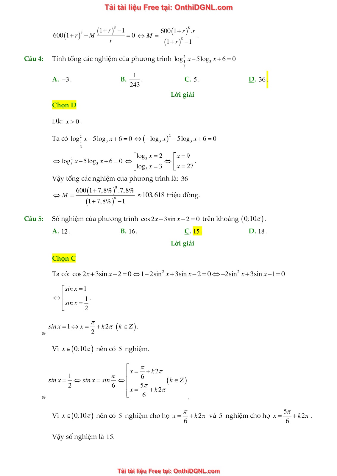 16 Đề ôn DGNL Sư Phạm HN môn toán - có đáp án