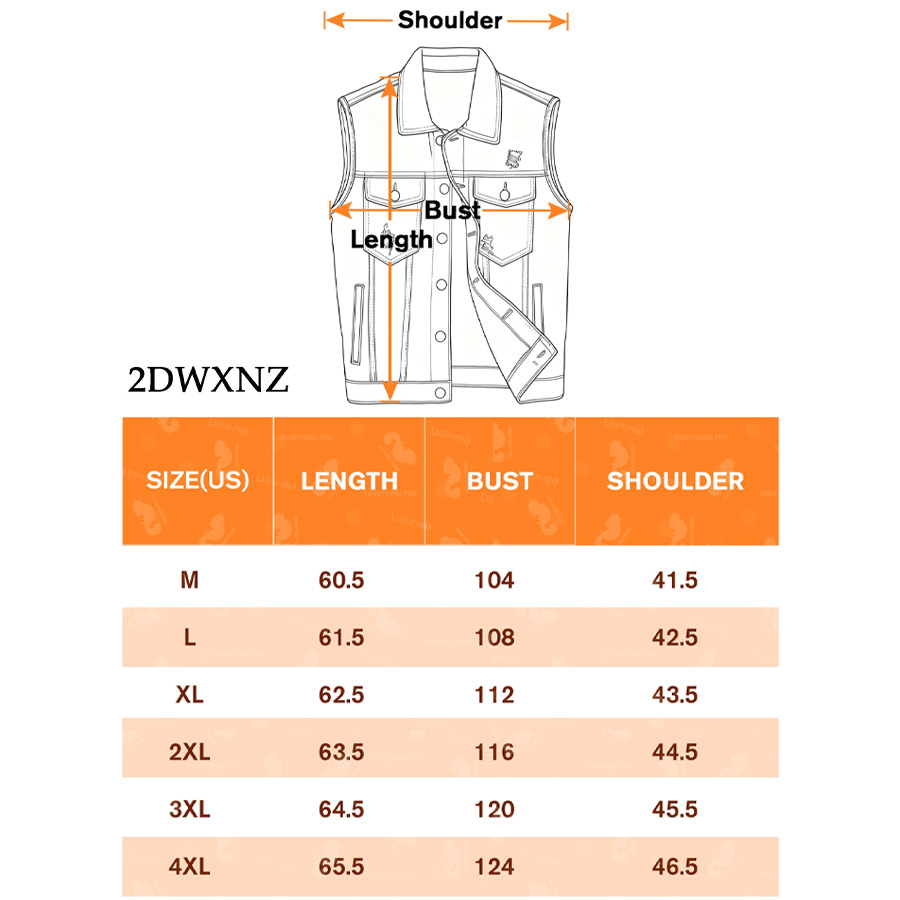 2D Sleeveless Denim