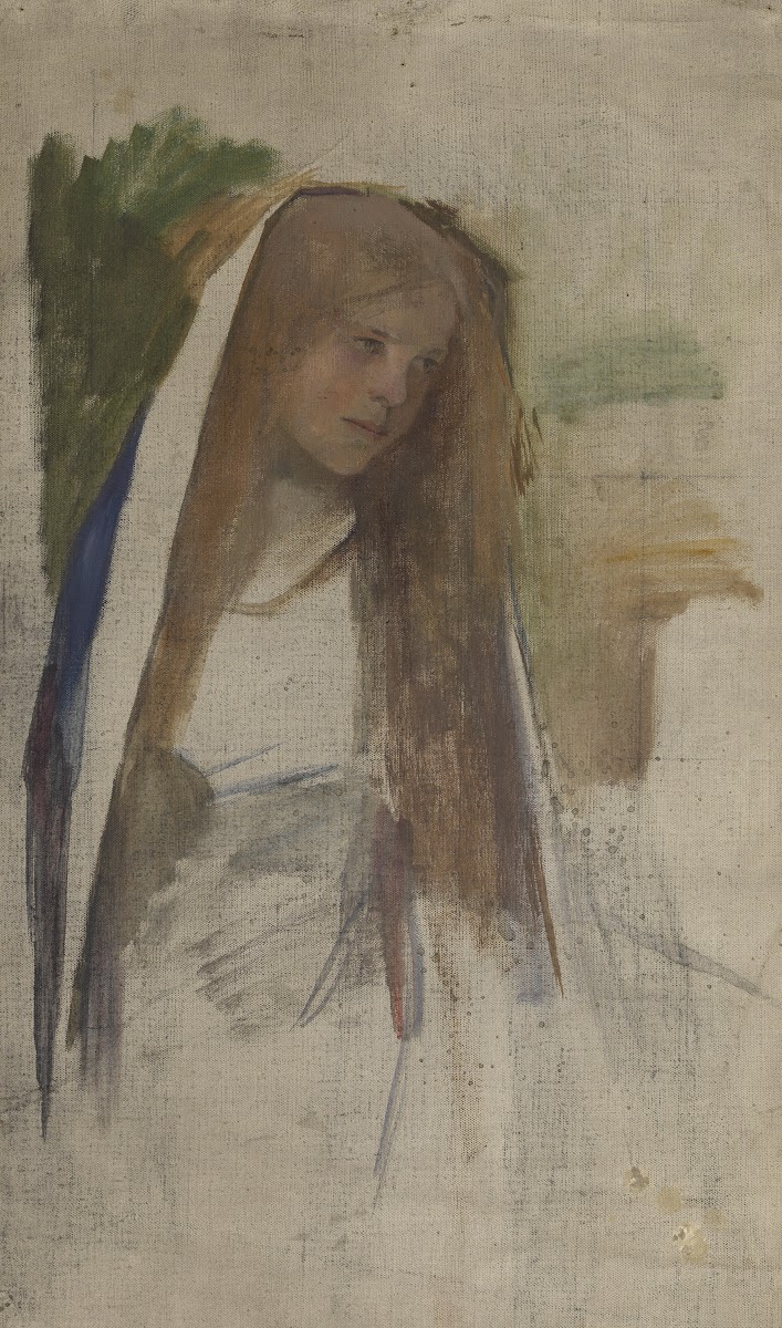 Portraitstudie eines Mädchens around 19201940