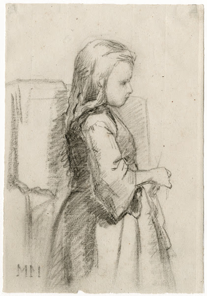 Breiend meisje 1861