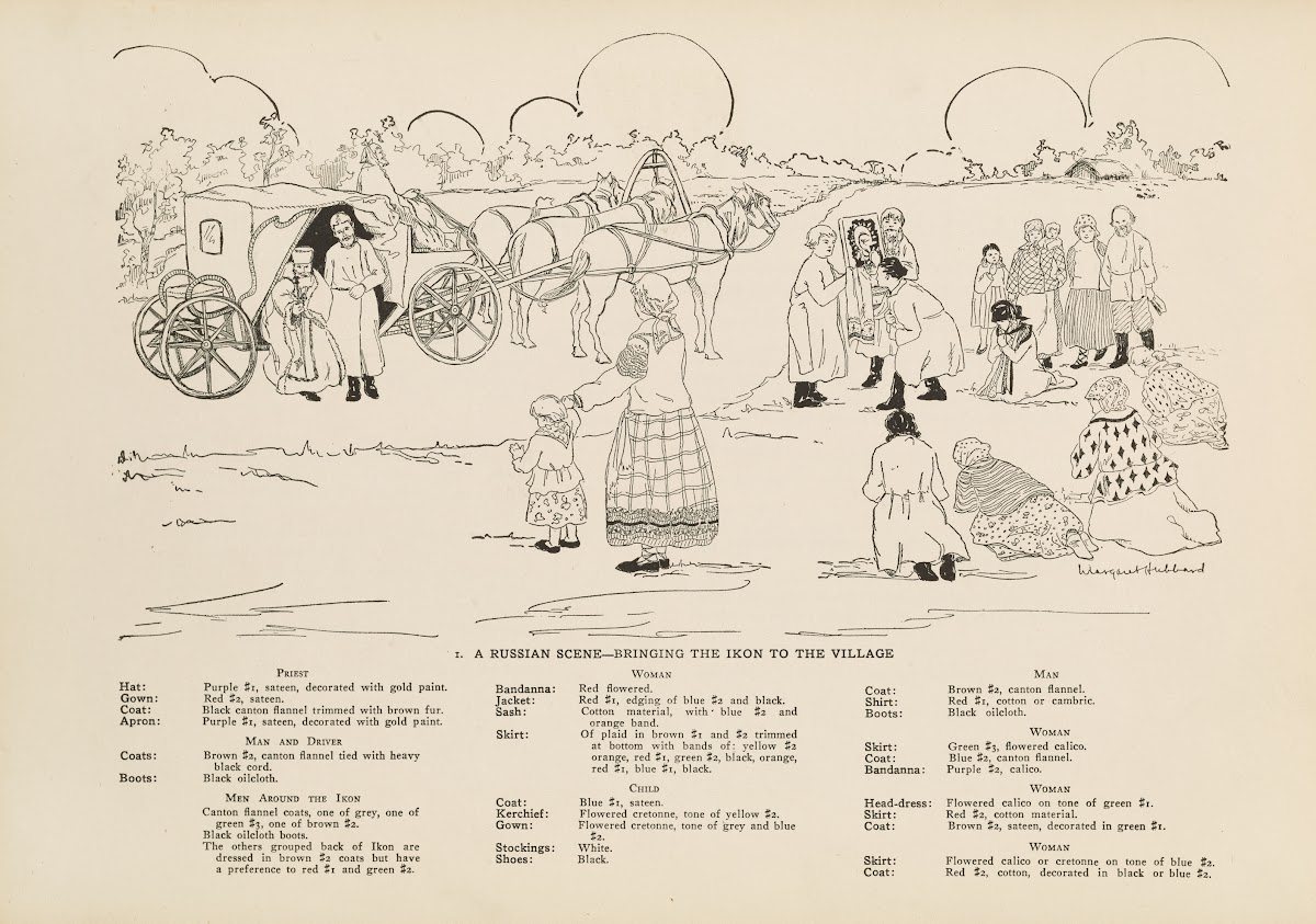National costumes of the Slavic peoples Pl01 1920