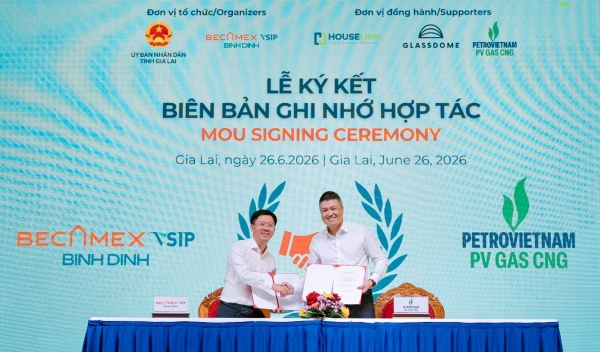 PV GAS CNG và Becamex VSIP Bình Định Hợp Tác Thúc Đẩy Chuyển Đổi Xanh Tại Gia Lai