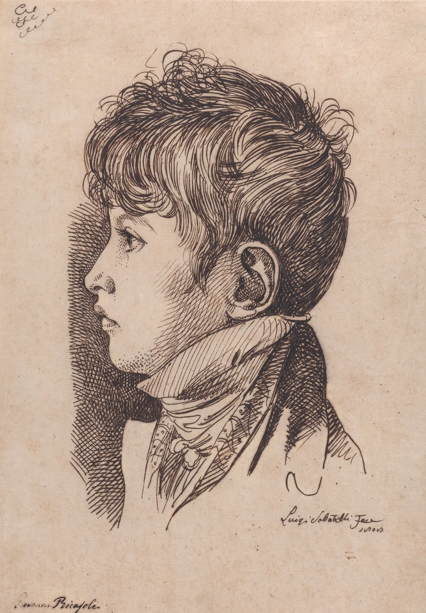 Portrait of Giovanni Ricasoli aged 5 1808
