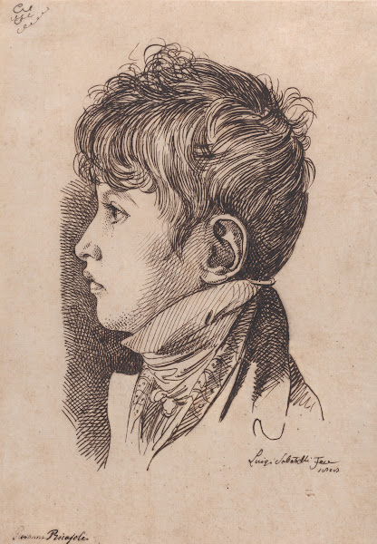 Portrait of Giovanni Ricasoli aged 5 1808