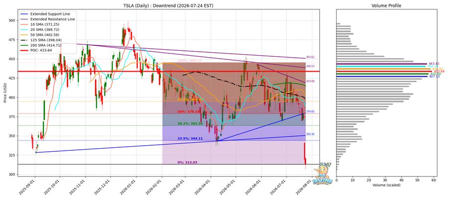 TSLA Daily