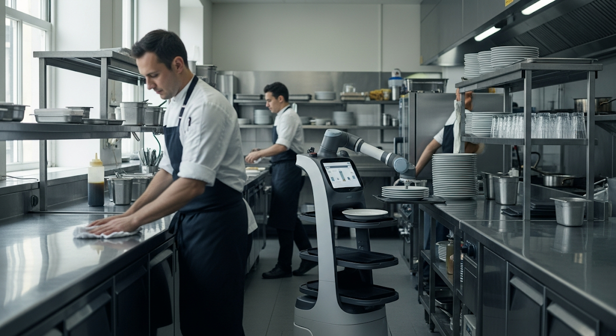 Küchenroboter: Effizienz und Compliance in der Gastronomie