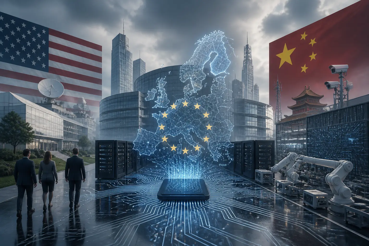 Editorial image for ECB chief warns Europe must develop AI to avoid dependency on US or China