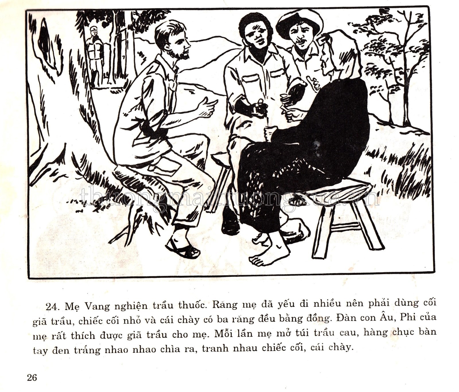 Chiếc cối giã trầu bằng thép - Trang 74