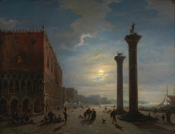 Venice By Moonlight 1859