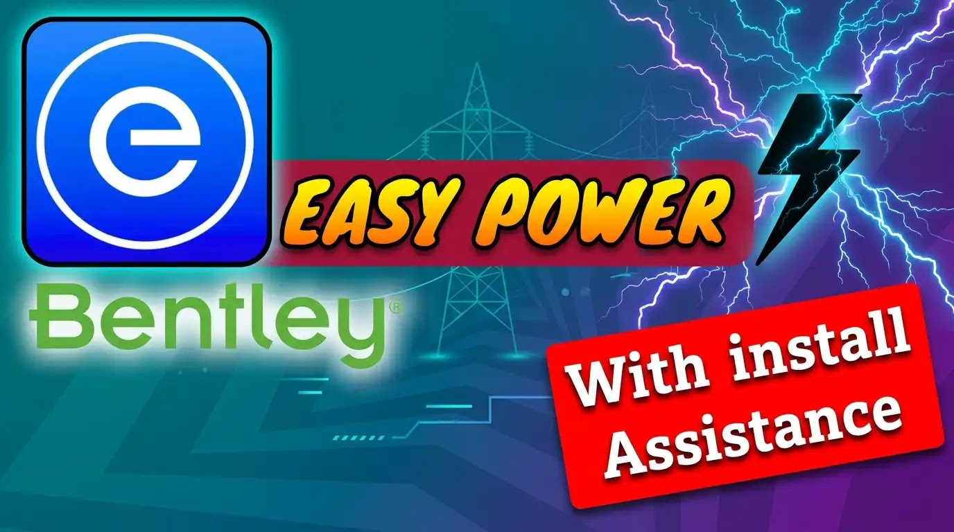 Bentley EasyPower 2026 Download & Installation Guide | Electrical Power Analysis app thumbnail
